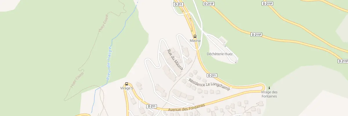Plan du 5528 Res Maona Village à Huez