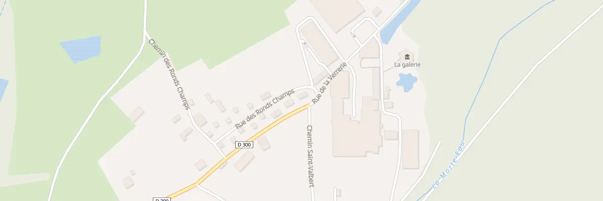 Plan du 21 Rue de la Verrerie à Passavant-la-Rochère