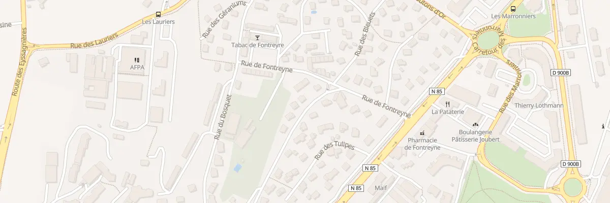 Plan du 4 Rue du Bosquet à Gap