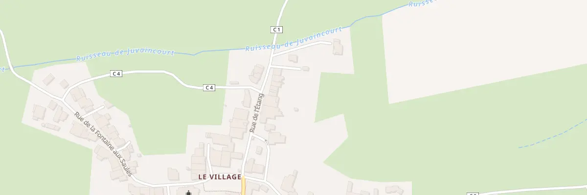 Plan du 146 Rue de l’Etang à Juvaincourt