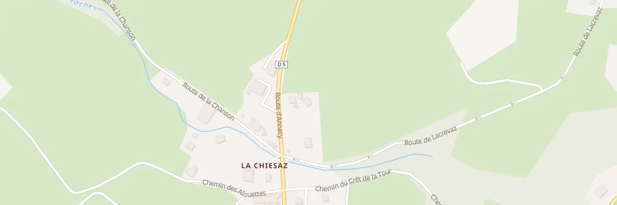 Plan du 1720A Rte d’Annecy à Viuz-la-Chiésaz