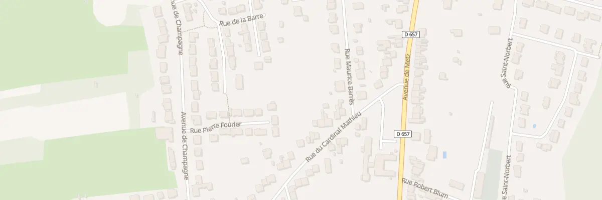 Plan du 23 Rue du Cardinal Mathieu à Pont-à-Mousson