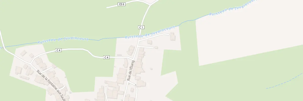Plan du 178 Rue de l’Etang à Juvaincourt