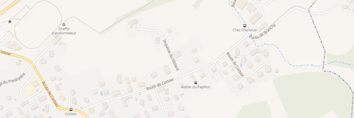 Plan du 14 Imp du Molard à Chavanod