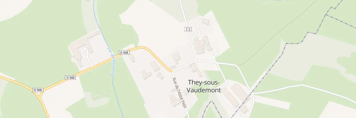 Plan du 5001 Le Village à They-sous-Vaudemont