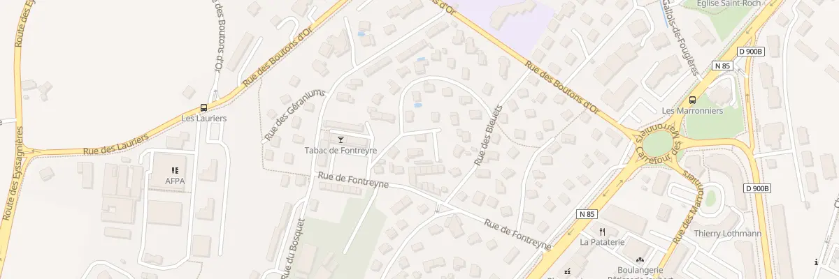 Plan du 2 Rue des Capucines à Gap
