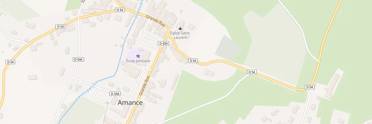 Plan du 10 Rue de l’Eglise à Amance