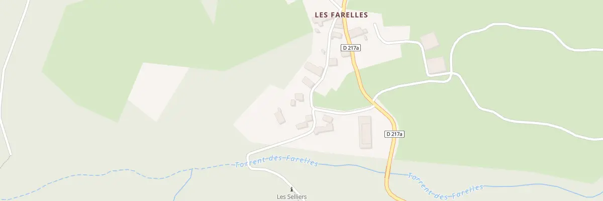 Plan du 10 Che des Côtes Farelles à La Fare-en-Champsaur