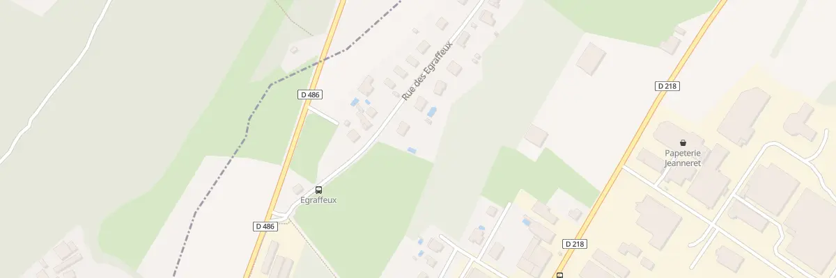 Plan du 51 Rue des Égraffeux à Thise
