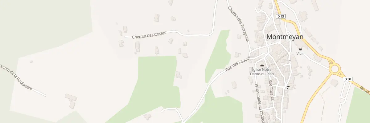 Plan du 5123B Les Costes à Montmeyan