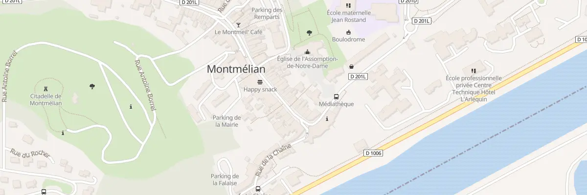 Plan du 19 Rue Docteur Veyrat à Montmélian