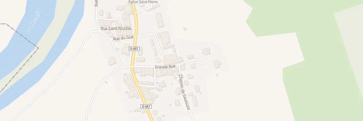 Plan du 7 Gr Grande Rue à Champey-sur-Moselle
