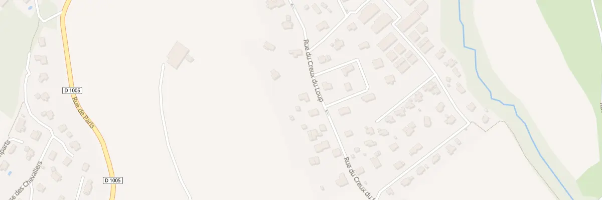 Plan du 655 Rue du Creux du Loup à Gex