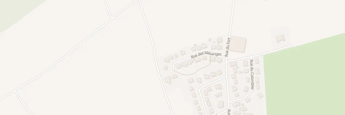 Plan du 15 Rue des Mésanges à Maizières