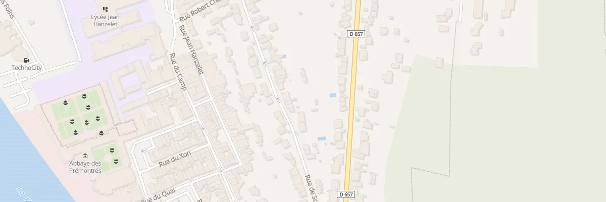 Plan du 254 Rue de Scarponne à Pont-à-Mousson