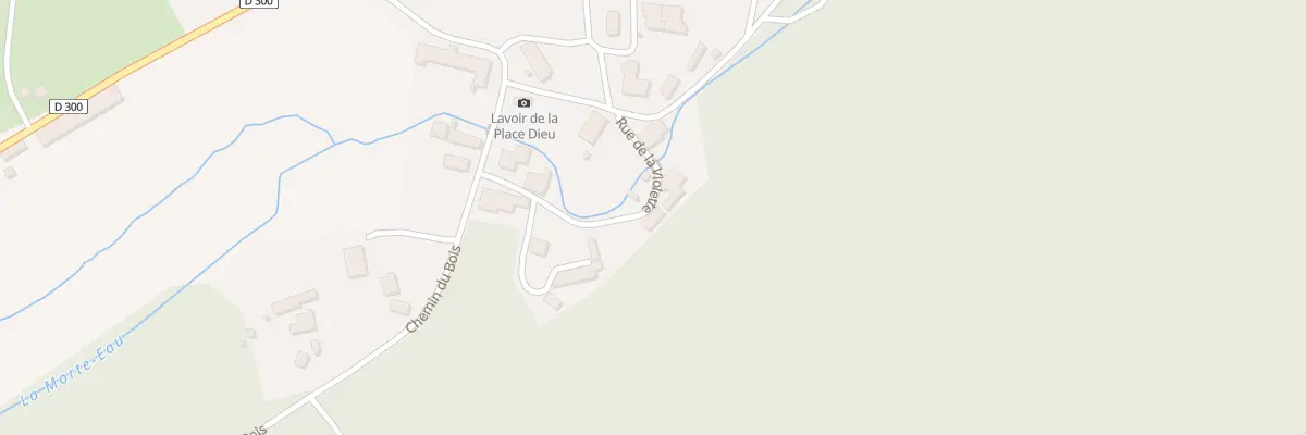 Plan du 6 Rue de la Violette à Passavant-la-Rochère