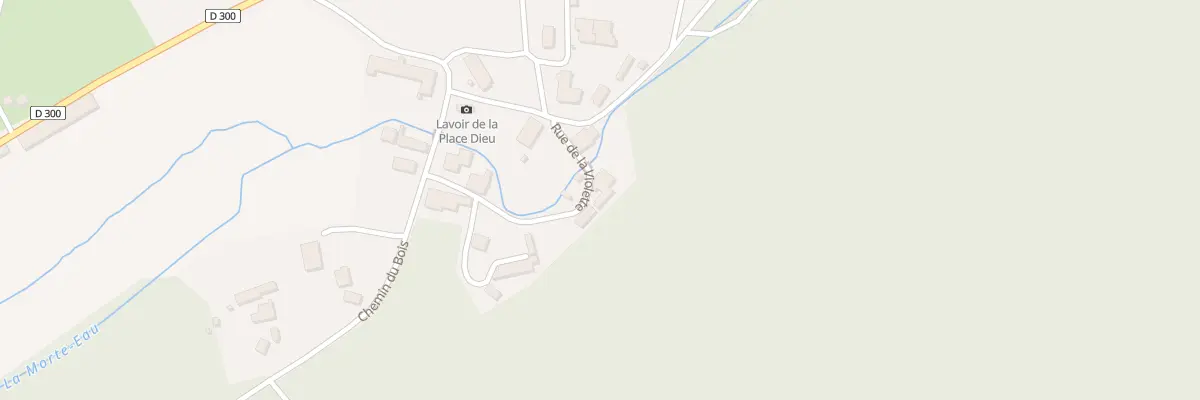 Plan du 8 Rue de la Violette à Passavant-la-Rochère