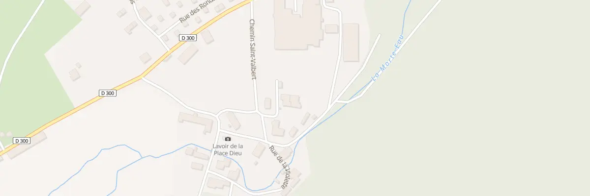Plan du 4 Che Saint Valbert à Passavant-la-Rochère