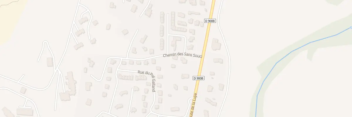 Plan du 3 Che des Sans Soucis à Gap