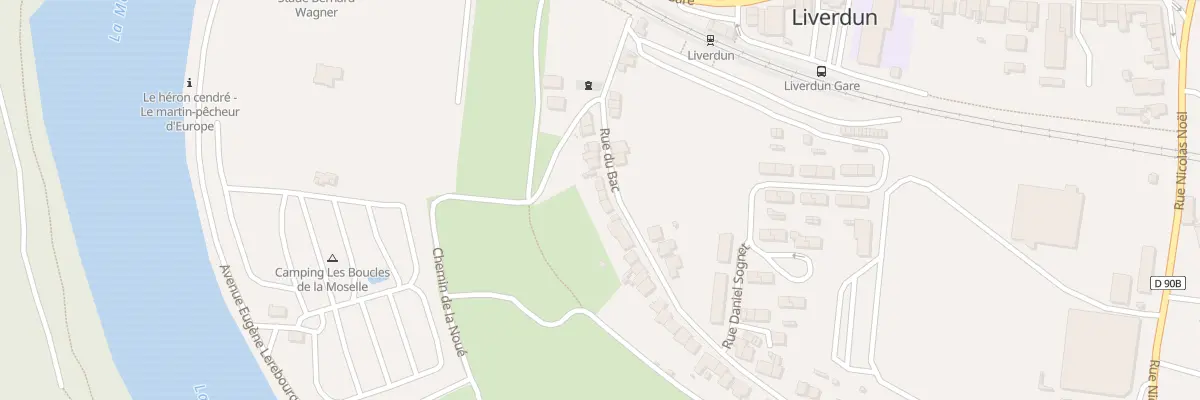 Plan du 14 Rue du Bac à Liverdun