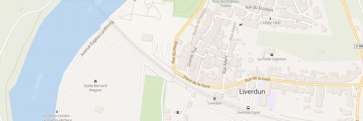 Plan du 5 Gr Grande Rue à Liverdun