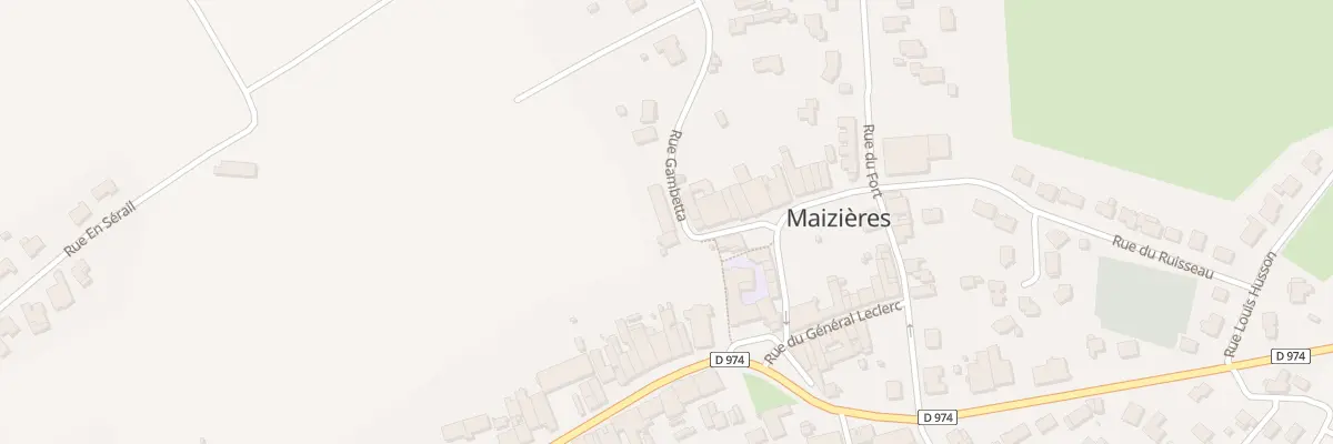 Plan du 5 Rue Gambetta à Maizières