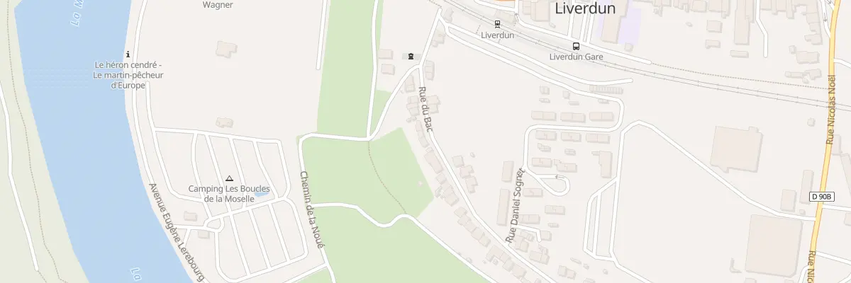 Plan du 16 Rue du Bac à Liverdun