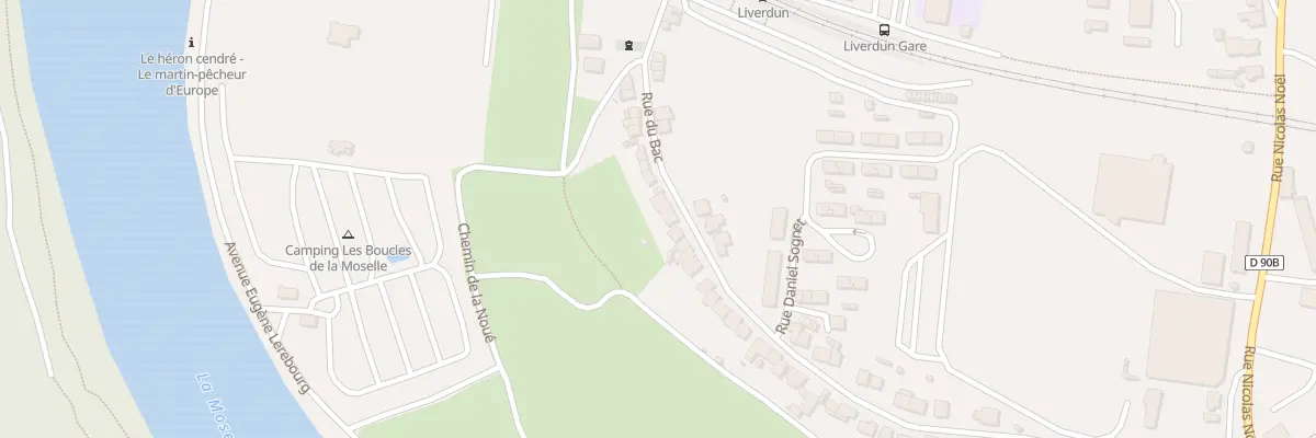 Plan du 20 Rue du Bac à Liverdun