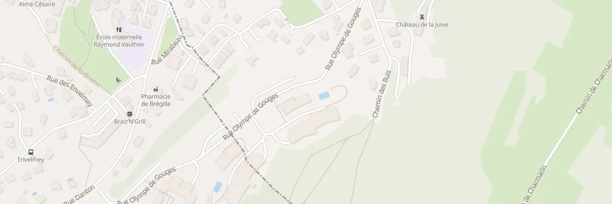 Plan du 24 Rue Olympe de Gouges à Chalezeule