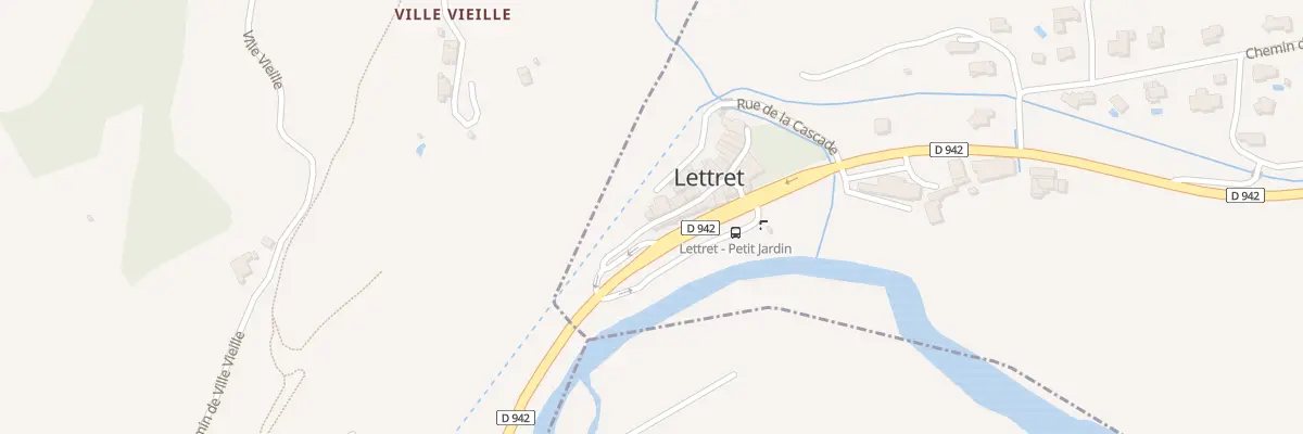 Plan du 5012 Rue de l’Eglise à Lettret