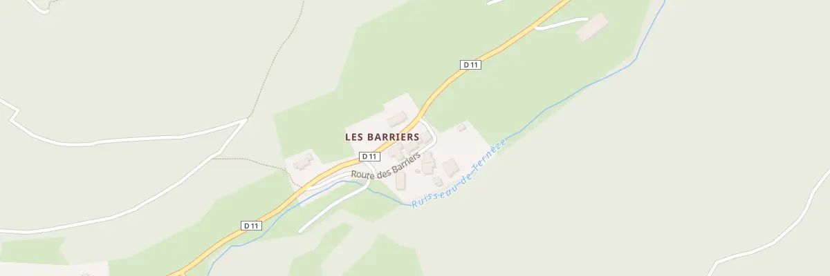 Plan du 161 Rte des Barriers à La Thuile