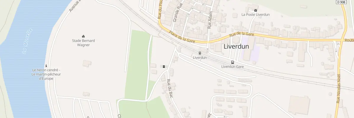Plan du 3 Rue du Bac à Liverdun