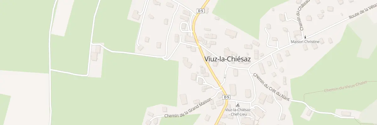 Plan du 95 Rte d’Annecy à Viuz-la-Chiésaz