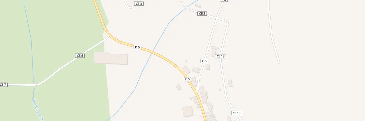 Plan du 60 Grande Rue à Senonges