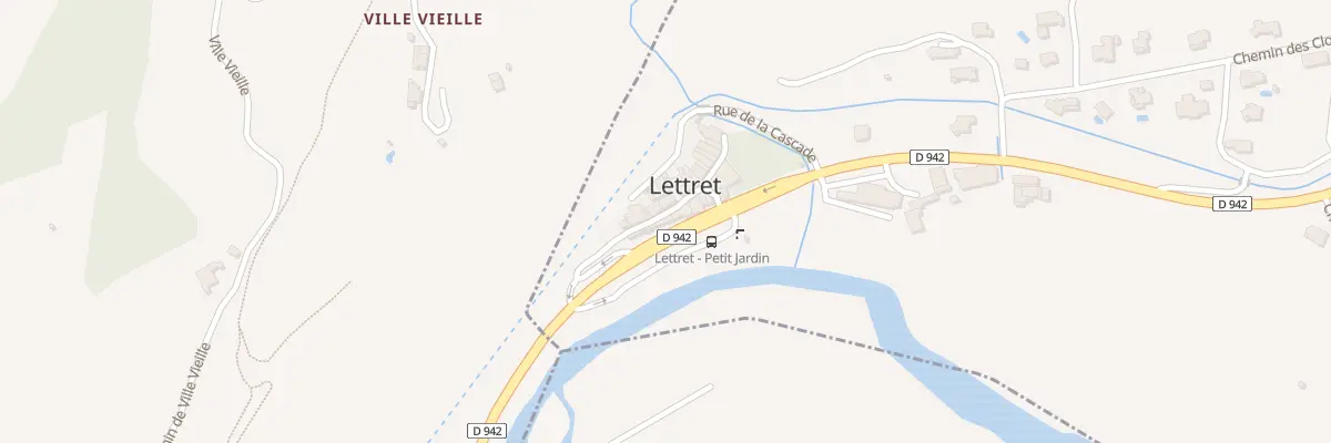 Plan du 5017 Rue de l’Eglise à Lettret