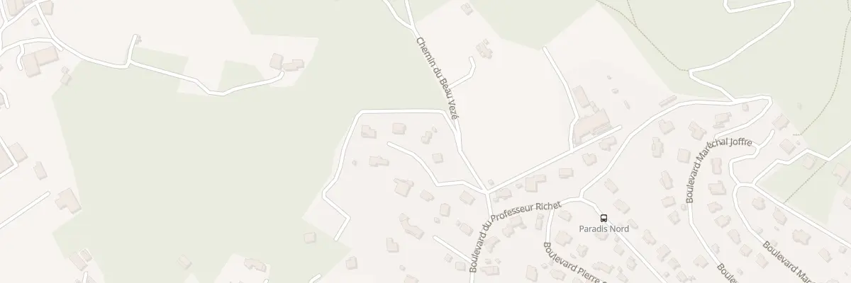 Plan du 4 Bd Rene Coty à Carqueiranne