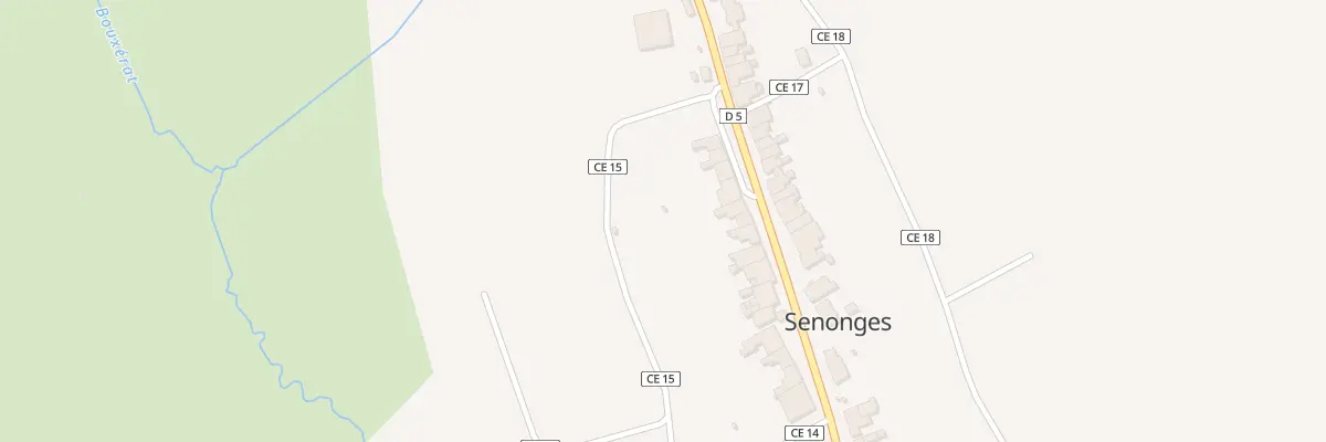 Plan du 39 Rue Grande Rue à Senonges