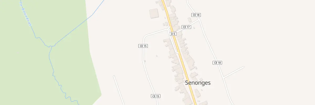 Plan du 41 Rue Grande Rue à Senonges