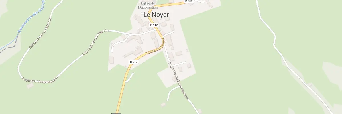 Plan du 45 Imp de Revirebuche au Noyer