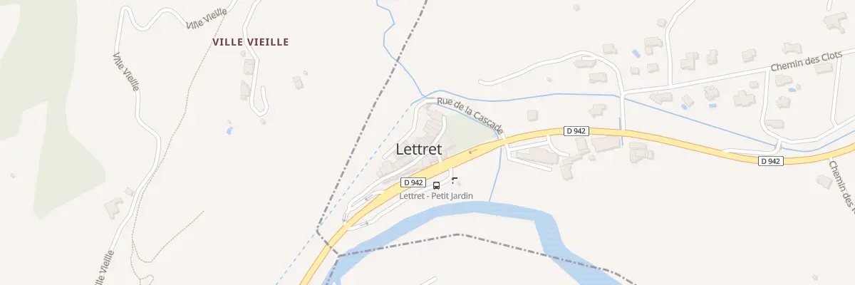 Plan du 5006 Rue de la Cascade à Lettret