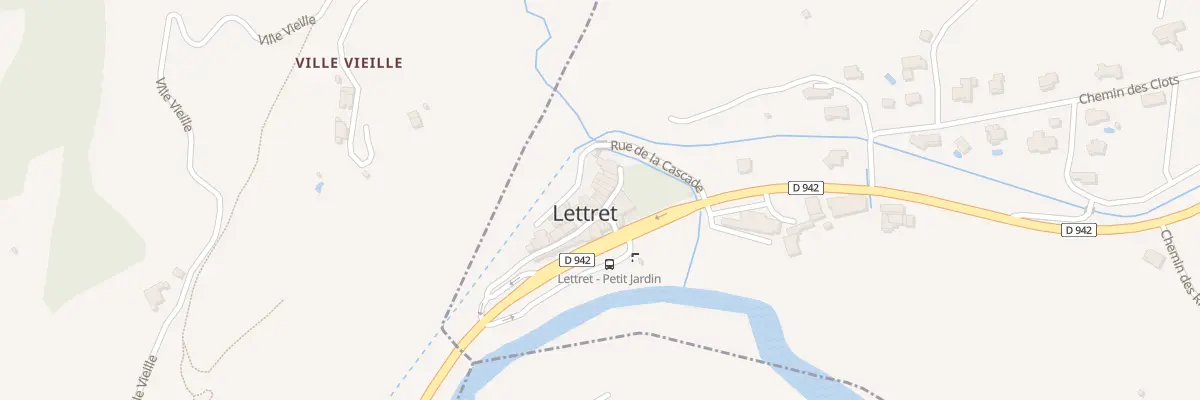 Plan du 5005 Rue de la Cascade à Lettret