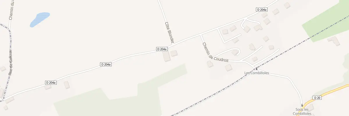 Plan du 907 Rte du Marais à La Chavanne
