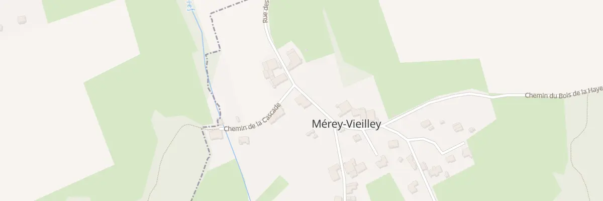 Plan du 4 Rue des Fontaines Lavoirs à Mérey-Vieilley