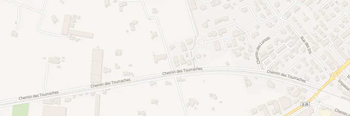 Plan du 30 Che des Belles Moeurs à La Crau