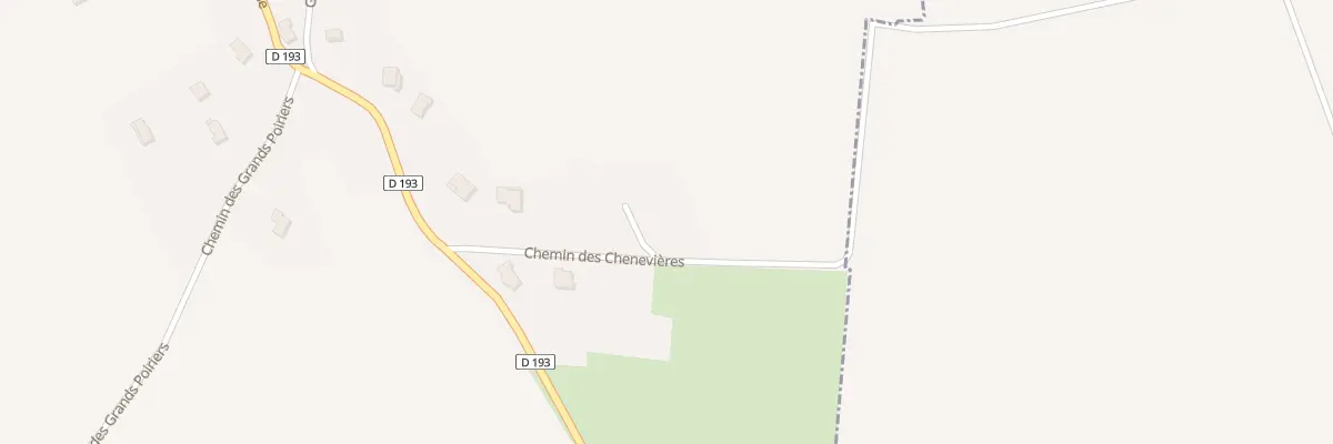 Plan du 9 Che des Chenevieres à Rioz