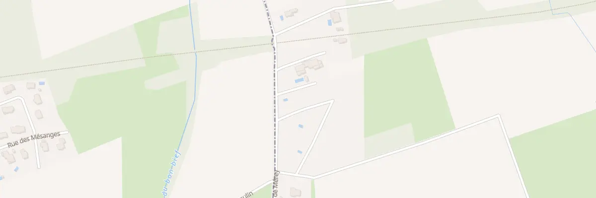 Plan du 22 Rue Pierre Zedet à Mérey-Vieilley