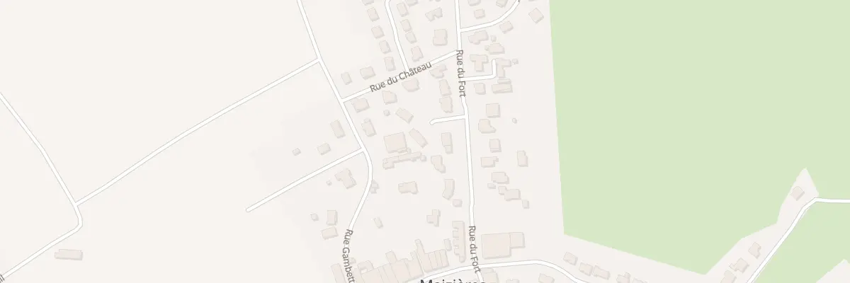 Plan du 23B Rue du Fort à Maizières