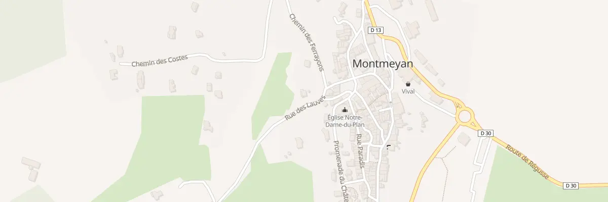 Plan du 5129 Les Ferrayons à Montmeyan