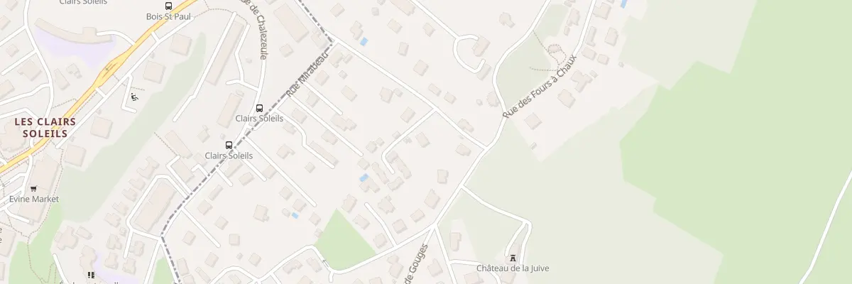 Plan du 3 Che de Clementigney à Chalezeule