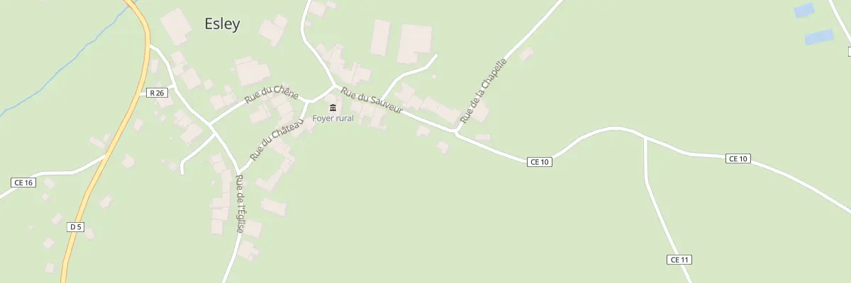 Plan du 214 Rue du Sauveur à Esley